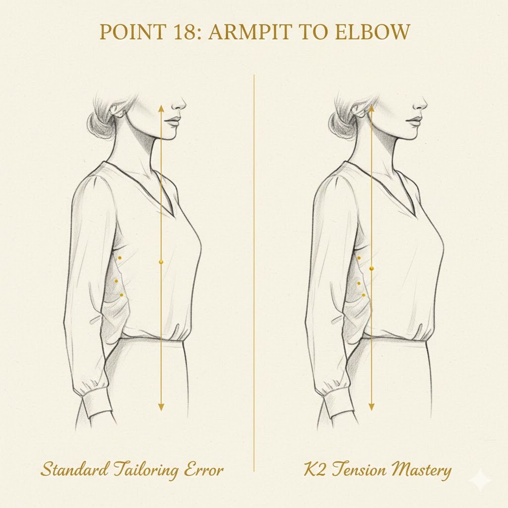 Point 18: Armpit to Elbow