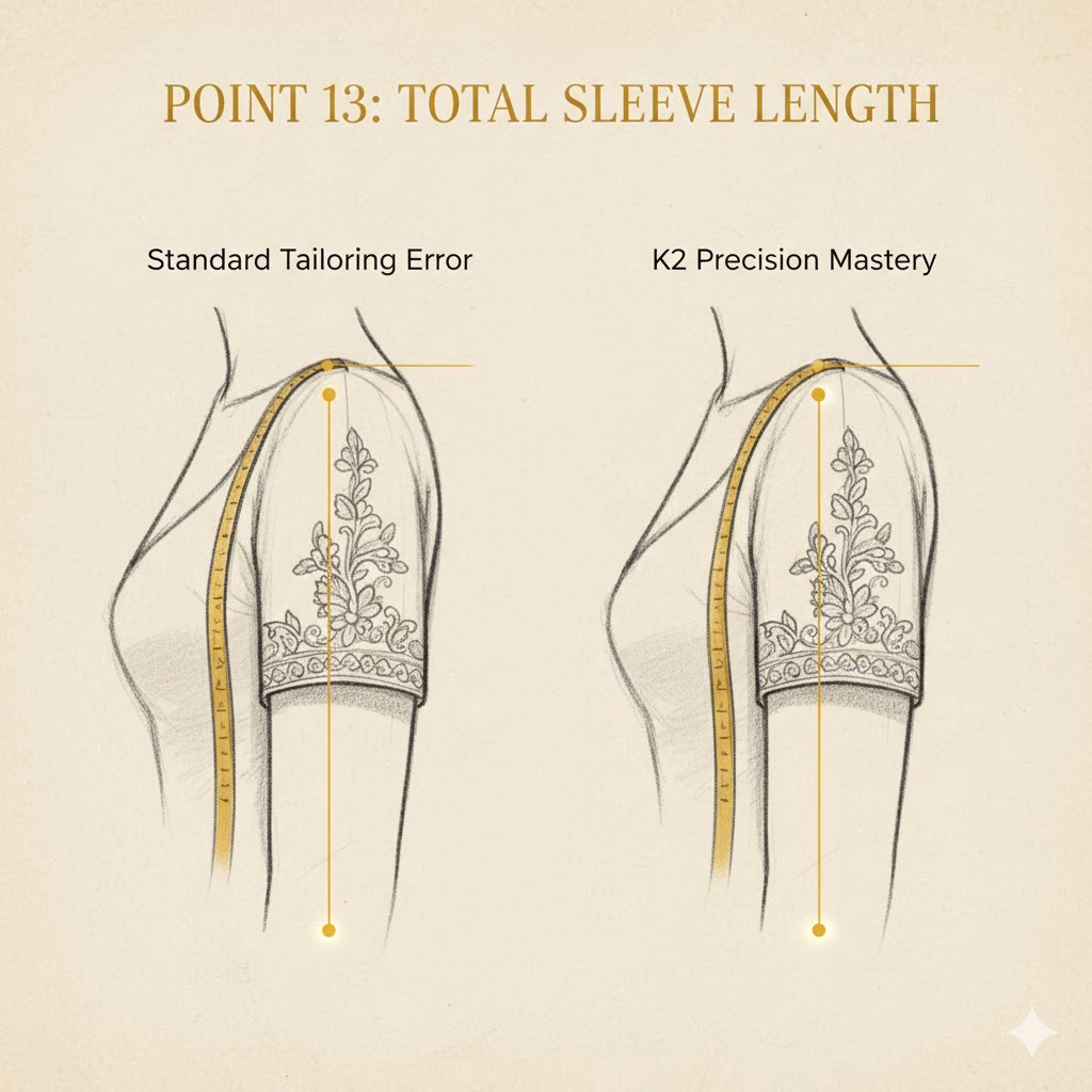 Point 13: Total Sleeve Length